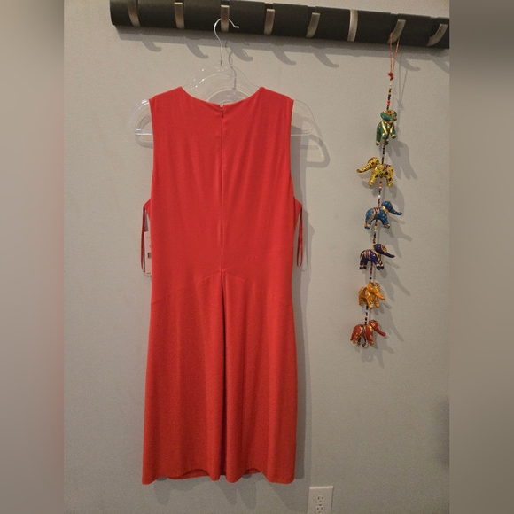 Ralph Lauren Orange Sheath Midi Dress for Cocktail - Picture 2 of 7